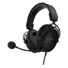 Гарнитура игровая HYPERX Cloud Alpha S Blackout, для компьютера и игровых консолей, монито