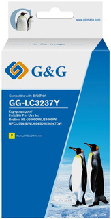 Картридж для струйного принтера G&G GG-LC3237Y () желтый, совместимый