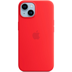 Чехол для смартфона iPhone 14 Silicone Case with MagSafe, (Product)Red Apple