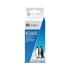 Картридж для струйного принтера G&G (GG-CLI451XLY) желтый, совместимый