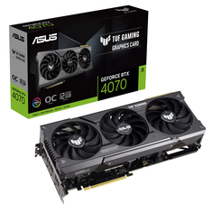 Видеокарта ASUS TUF Gaming GeForce RTX 4070 OC Edition (TUF-RTX4070-O12G-GAMING)