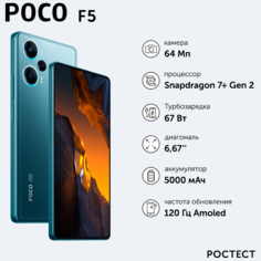 Смартфон Poco F5 12/256GB Blue (47211)