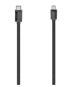 Кабель HAMA H-200656 USB Type-C - USB Type-C, 1 м, черный [00200656]