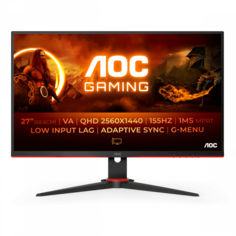 27" Монитор AOC Q27G2E/BK Black 144Hz 2560x1440 VA
