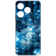 Чехол-накладка Софт Гирлянда для Tecno Spark 10C Krutoff