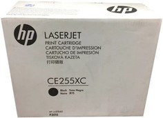 Картридж для лазерного принтера HP (CE255XC) черный, оригинальный