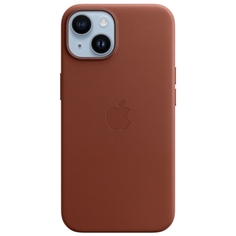 Чехол для Apple iPhone 14 Leather MagSafe Umber (MPP73)