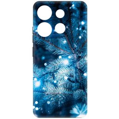Чехол-накладка Софт Гирлянда для Tecno Spark Go 2023 Krutoff