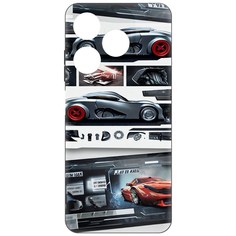 Чехол-накладка Софт Гаражный постер для Tecno Spark 10C Krutoff