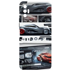 Чехол-накладка Софт Гаражный постер для Tecno Spark 8P Krutoff