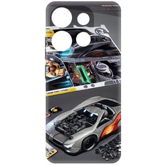 Чехол-накладка Софт Постер для Infinix Smart 7 Krutoff