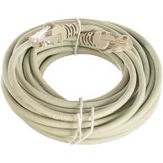 LANMASTER Патч-корд RJ45-RJ45, 4 пары, UTP, категория 5е, 7 м, серый, LSZH, LAN-PC45/U5E-7
