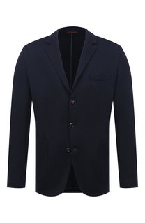 Пиджак из шелка и хлопка Brunello Cucinelli