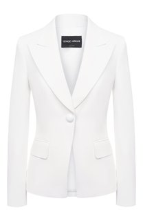 Жакет из вискозы и шелка Giorgio Armani
