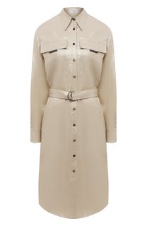 Льняное платье Brunello Cucinelli