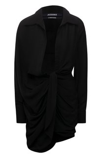 Платье из вискозы и шерсти Jacquemus
