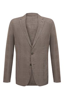 Пиджак из шерсти и льна Ermenegildo Zegna