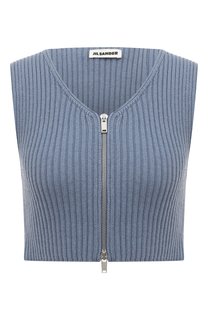 Хлопковый топ Jil Sander