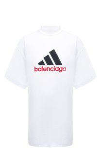 Хлопковая футболка adidas x Balenciaga Balenciaga