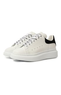 Кожаные кеды Alexander McQueen