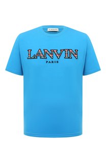 Хлопковая футболка Lanvin