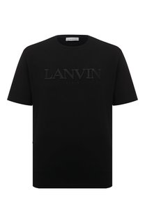 Хлопковая футболка Lanvin