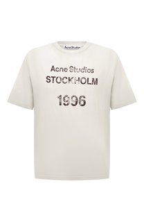 Хлопковая футболка Acne Studios