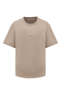 Хлопковая футболка Acne Studios