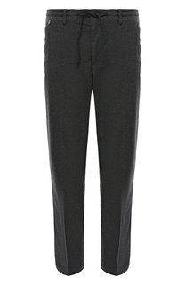 Брюки из хлопка и вискозы BOSS