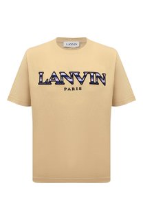 Хлопковая футболка Lanvin