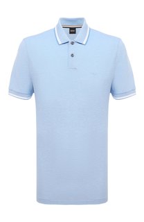 Хлопковое поло BOSS