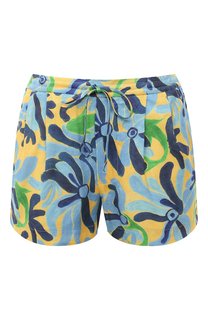 Шорты изо льна и вискозы Marni