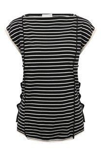 Хлопковый топ свободного кроя в полоску 3.1 Phillip Lim