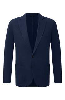 Пиджак из хлопка и шелка Loro Piana