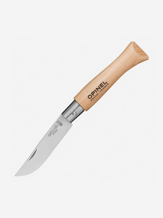 Нож Opinel №5, нержавеющая сталь, бук, 001072, Коричневый