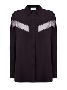 Свободная блуза из тонкого муслина с рядами цепочек Gaelle Paris