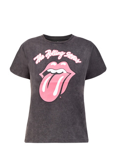 Хлопковая футболка с эксклюзивным принтом The Rolling Stones® MC2 Saint Barth