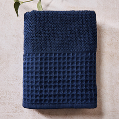 Полотенце махровое Cecile, синее Cozy Home