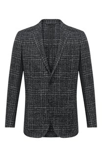 Пиджак из шерсти и шелка Ermenegildo Zegna