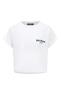 Хлопковая футболка Balmain