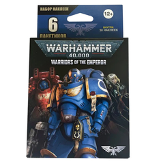 Набор коллекционных наклеек Panini WARHAMMER 40000 6 пакетиков