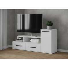 Тумба ТВ Парус-1 1600x375x750 Белый No Brand