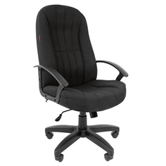 Кресло VT_EChair-685 TС ткань черный пластик No Brand