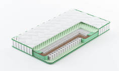 Матрас Clever HybridWave Hard Slim 130x210