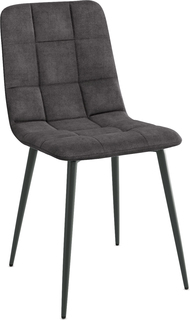 Стул ВоБаза Милан Графит/Черный (ткань LUX)
