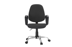 Кресло FA_EChair-222 PC ткань серая ТК3, Silver No Brand