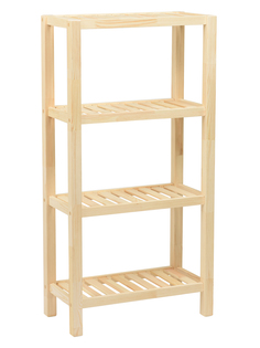 Стеллаж KETT-UP ECO ЛОКИ ПЛЮС Н118см деревянный