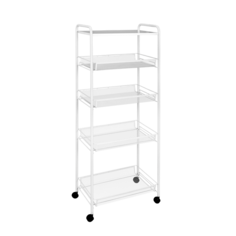 Этажерка ЗМИ, Стеллаж для хранения"Ладья 35КС", 4 полки, с колёсами, 119 х 45 х 30 см