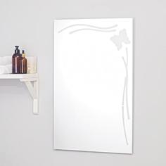 Зеркало «Бабочка», с пескоструйной графикой, настенное, 51?80 см No Brand