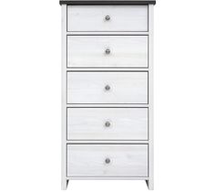 Комод Black Red White Порто KOM5S